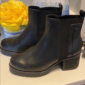 Black Mia Combat Boots